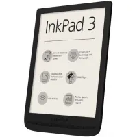 eBook Reader PocketBook InkPad 3, Ecran Capacitive touchscreen 7.8inch, 1Ghz, 8GB, Wi-Fi (Negru)