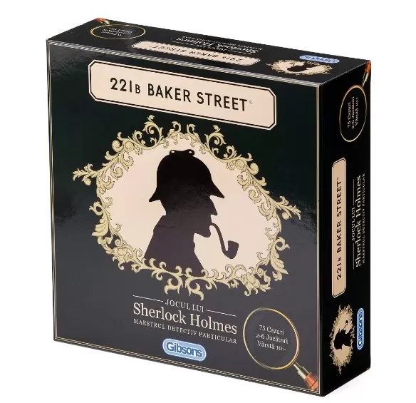 Joc 221B Baker Street - Sherlock Holmes, limba romana